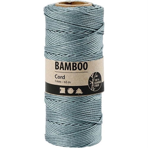  Bamboo Cord Dark Turquoise 65mx1mm